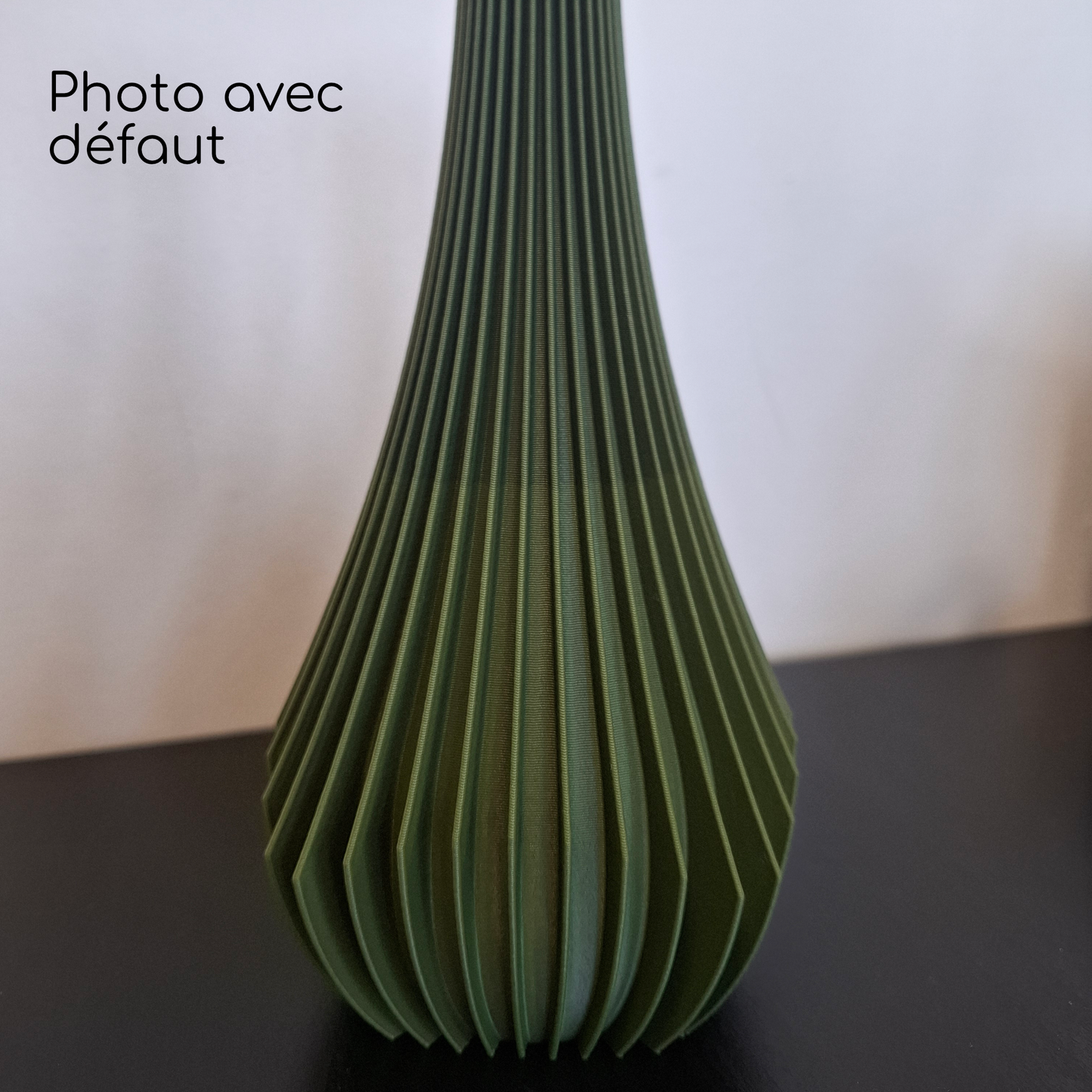 Vase Ailettes small Imparfait