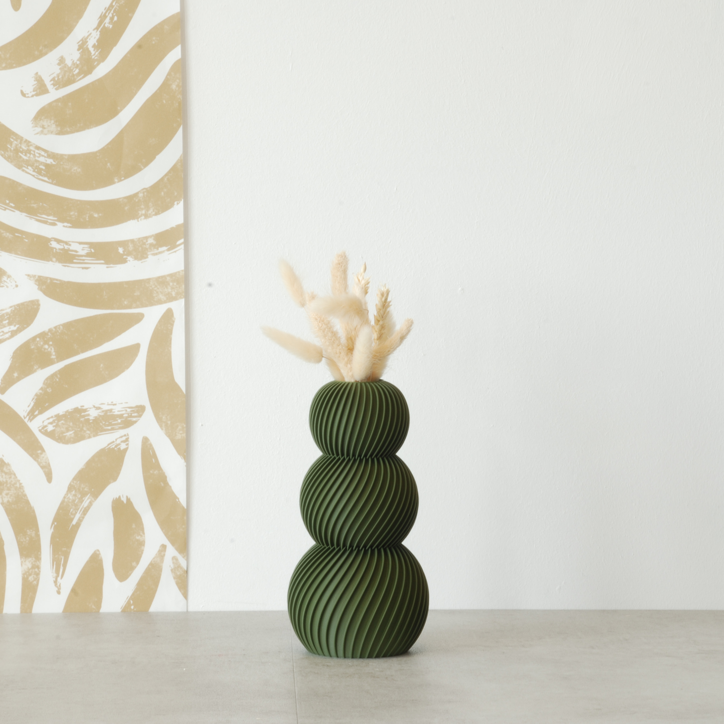 Vase 3D FLAMANT TWIST