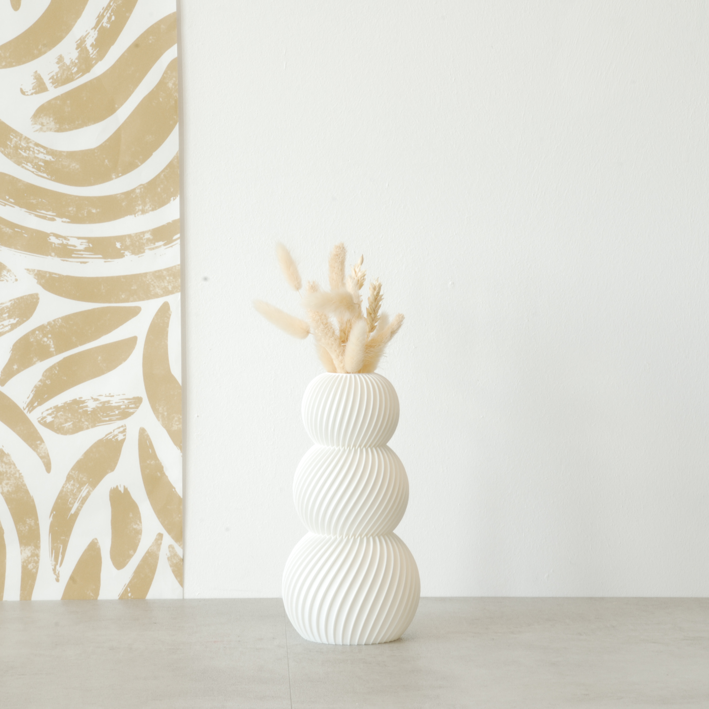 Vase 3D FLAMANT TWIST