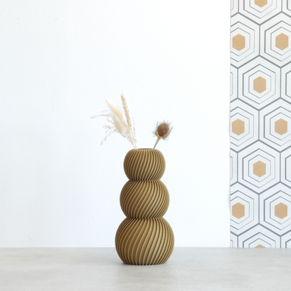 Vase 3D FLAMANT TWIST